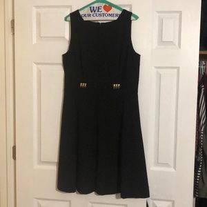 Black cocktail dress